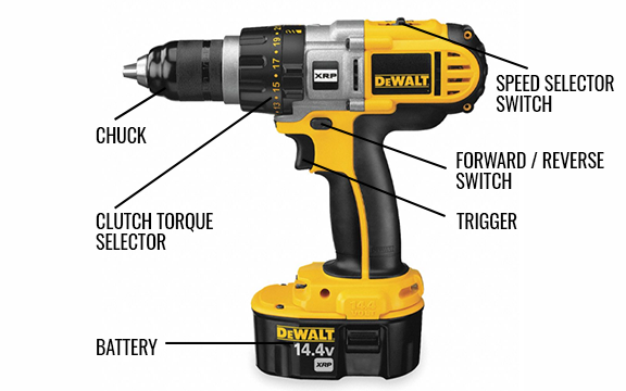 Dewalt drill discount clutch torque values